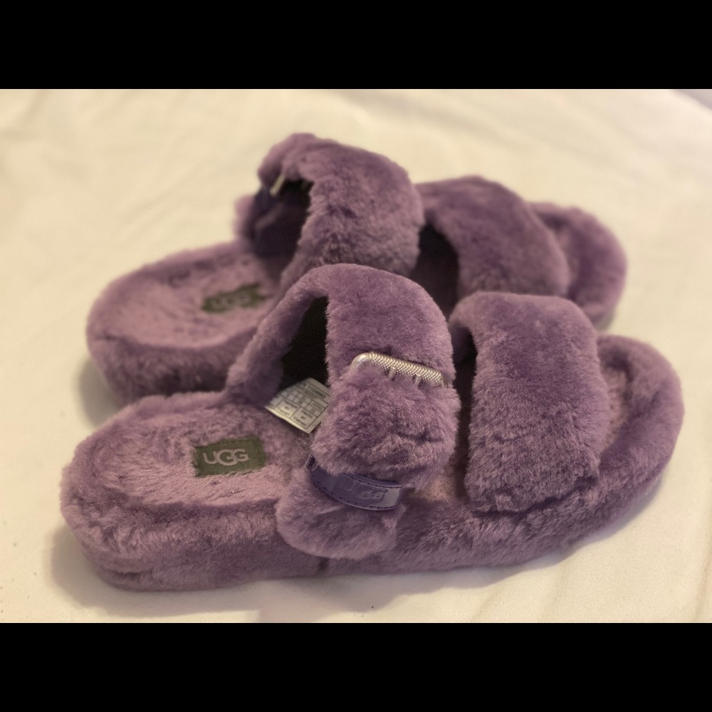 Purple Ugg Slides